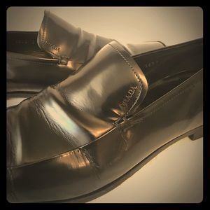 Prada Mens Loafers Black Size 9